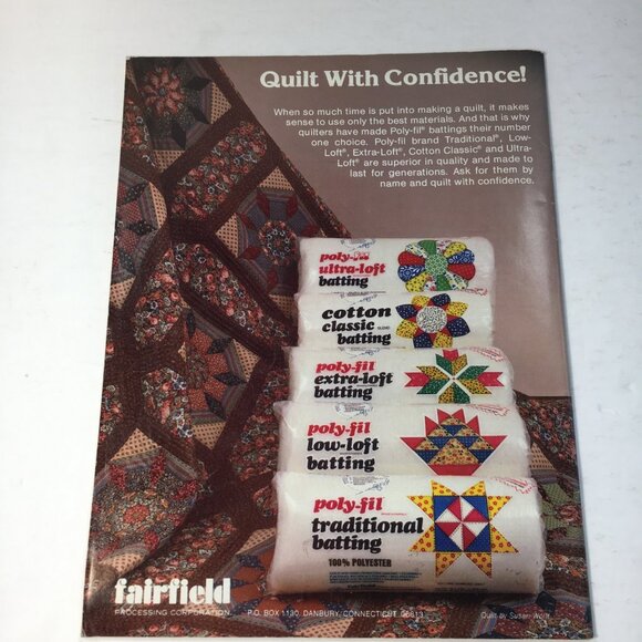 Quilters Newsletter Magazine November/December 1987 Issue 197 Christmas Patterns - Picture 3 of 8